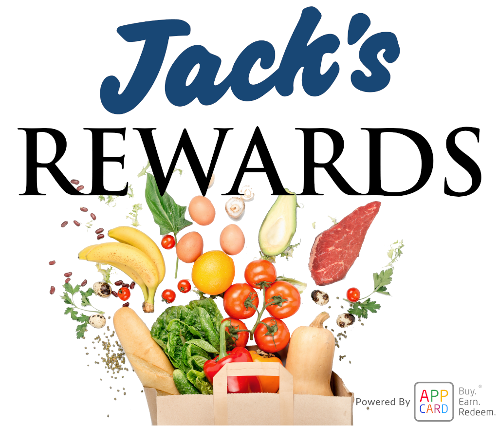 Jack’s Rewards Website Homepage Image